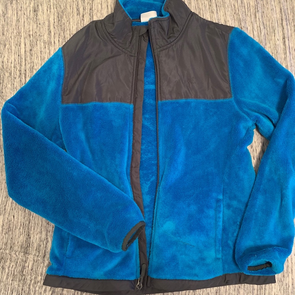 Blue and grey jacket